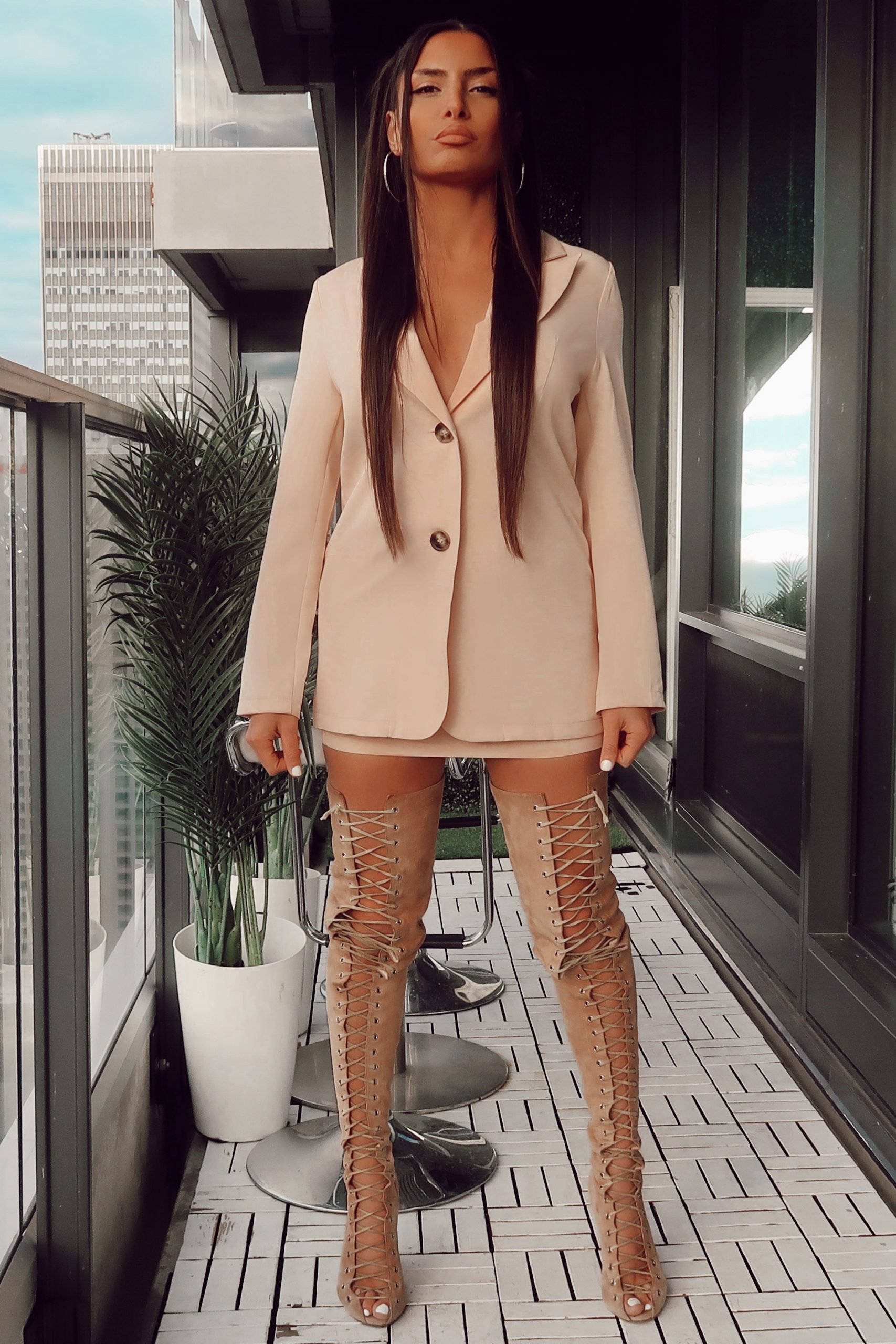 Asyut Blazer - pink